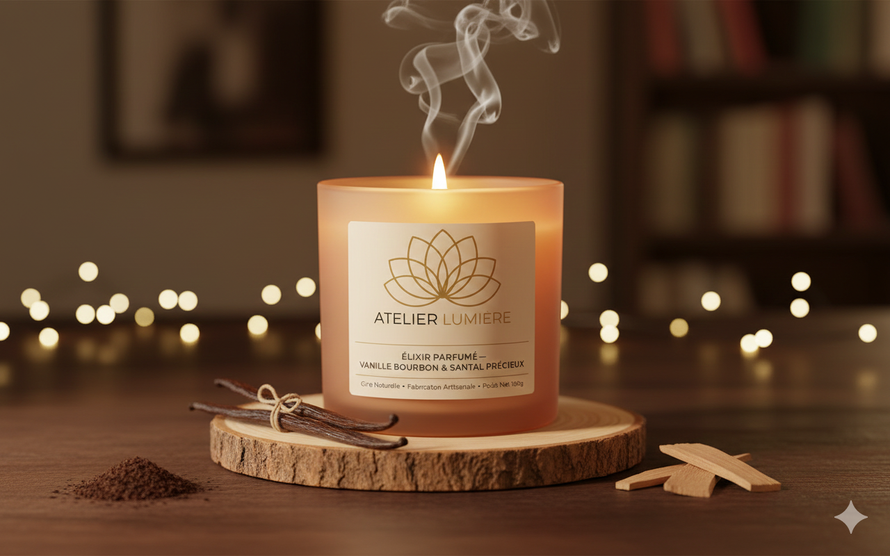 Moment de bien-être et de sérénité créé par des bougies